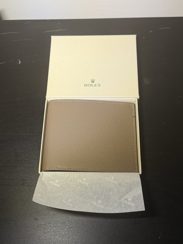 Genuine rolex taupe leather - genuine,