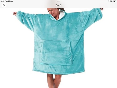 Oversized reversible fleece - oversized,