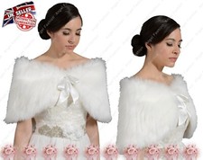 Faux Fur Ivory Wrap Bridal