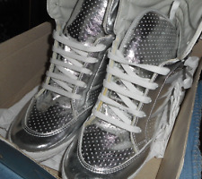 New TOPSHOP Silver Hi Top