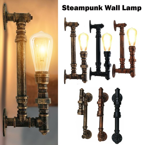 Vintage industrial wall sconce - wall,