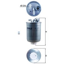 Mahle Fuel Filter KL410 fits