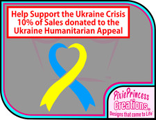 Ukraine Charity Flag Ribbon