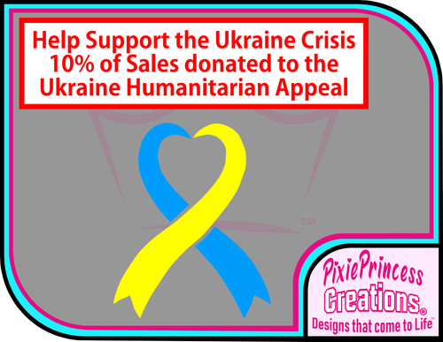 Ukraine charity flag ribbon - charity,
