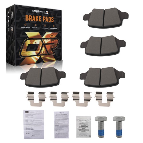 Rear brake pads for - rear, mercedes