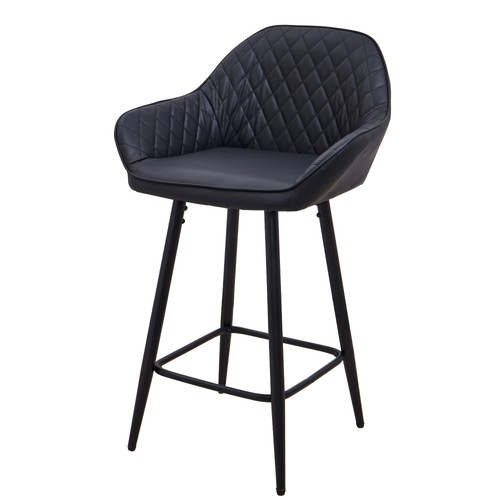 Bar stool leather padded - bar, pu