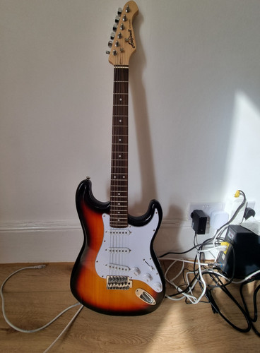 Electric guitar starter bundle - guitar,