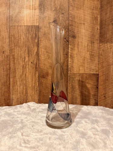 Long multicolour glass bud
