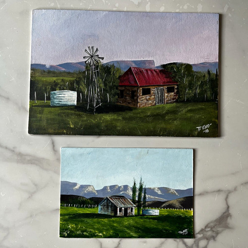 Original signed landscape - 2,