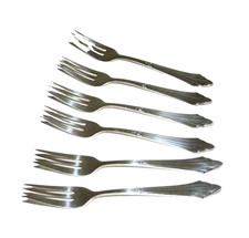 Dessert Forks WMF Cutlery Plated Flatware Dinner Vintage Silver Plate 100 21