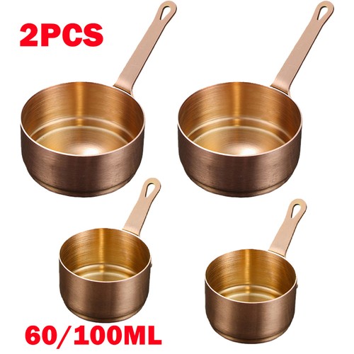 Bronze mini pot frying - 2x,