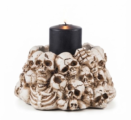 Halloween candle holder - halloween,