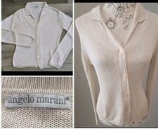 Angelo marani cream collared - cream,