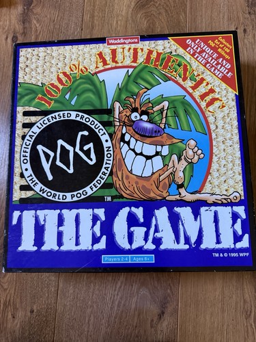 Pog the game very - -,