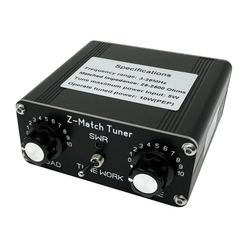 Qrp manual antenna tuner - qrp, 5w