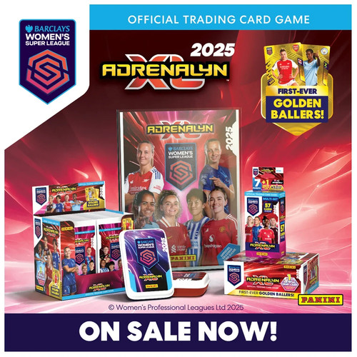 Panini adrenalyn wsl 2024 - wsl, 2024/25