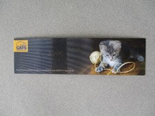 BOOKMARK Cats Protection League Kitten Playing with Ball of Wool Lenticular