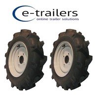 2 x 400x10 LEFT & RIGHT WHEELS