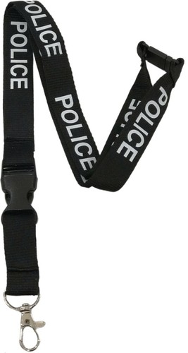 20mm police printed lanyard - 20mm,