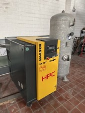 HPC / Kaeser SM12T Rotary Screw Compressor + Dryer! 7.5Kw, 42Cfm, 8Bar!