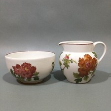 Wedgwood “ Kimono “ Georgetown Collection Cream Jug & Sugar Bowl