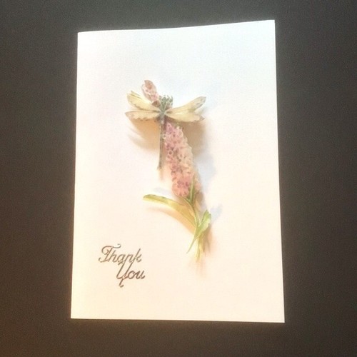 Blank tole decoupage card - decoupage, 3d