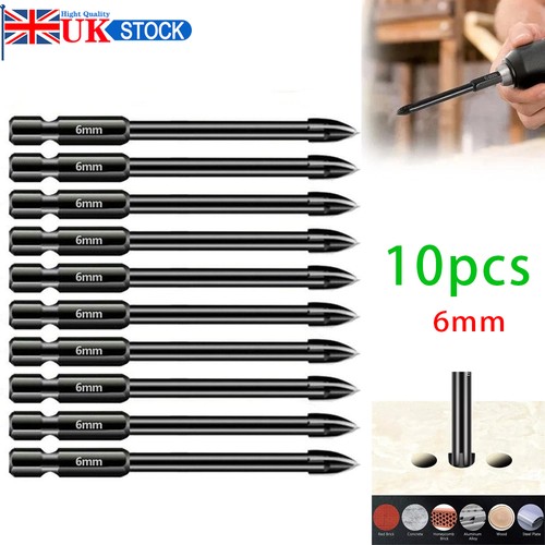 10x 6mm tile porcelain drill - porcelain,