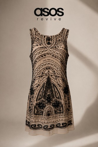 Asos revive beaded flapper - revive,