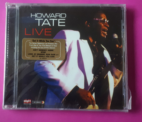 Howard tate live - howard, (cd)