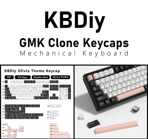 Kbdiy pbt keycaps - kbdiy,