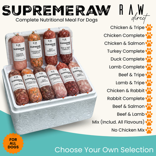 Supreme raw dog - dog, food
