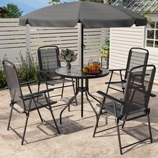 6 Piece Folding Patio Dining