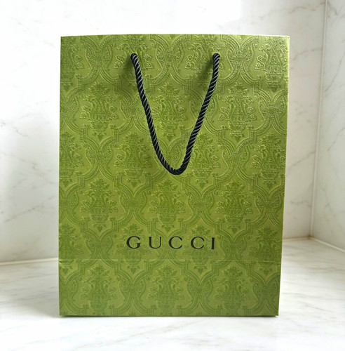 Gucci green damask - paper, gift