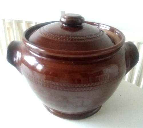 Vintage brown ceramic - vintage,
