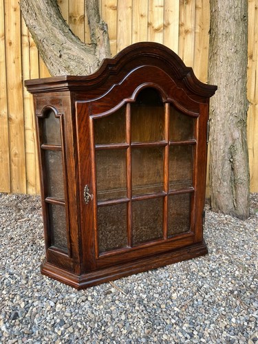 Vintage oak glass orange - vintage,