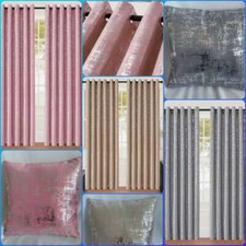 Grey Eyelet Curtains Thermal