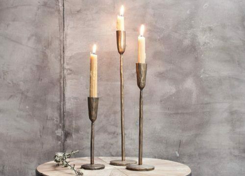 Brass candle holder antique - brass, holder,