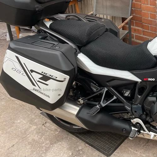 Pannier luggage black decal - pannier,
