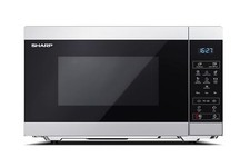 Sharp YC-MS51ES microwave with defrost function.