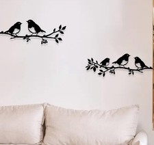 2pcs of Birds on Branch Metal