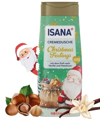 Isana shower gel hazelnut - shower,