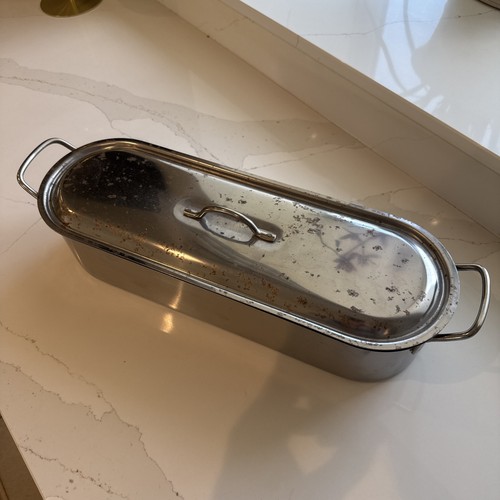 Vintage stainless steel fish - vintage,