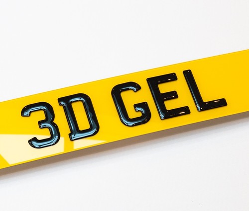 Pair gel plates front - pair, (front