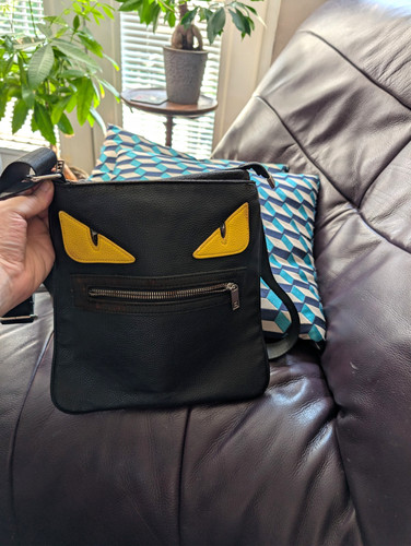 Fendi bag bugs black - fendi,