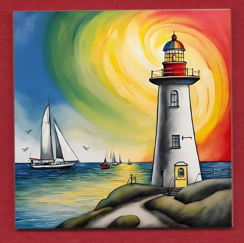 Seaside coastal lighthouse - coastal,