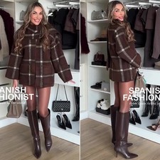 ZARA WOMAN FW25 BROWN SHORT