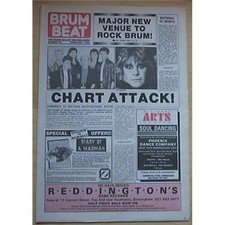 OZZY OSBOURNE BRUM BEAT #68 MAGAZINE FEB 1986 WITH SMALL OZZY COVER STORY UK