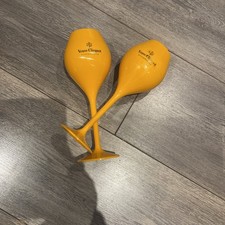 2 x Veuve Clicquot Acrylic