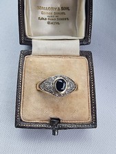 Sapphire And Diamond Ring