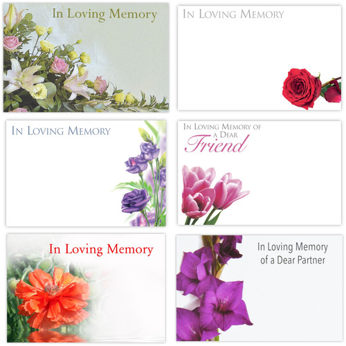 Loving memory flower - in,